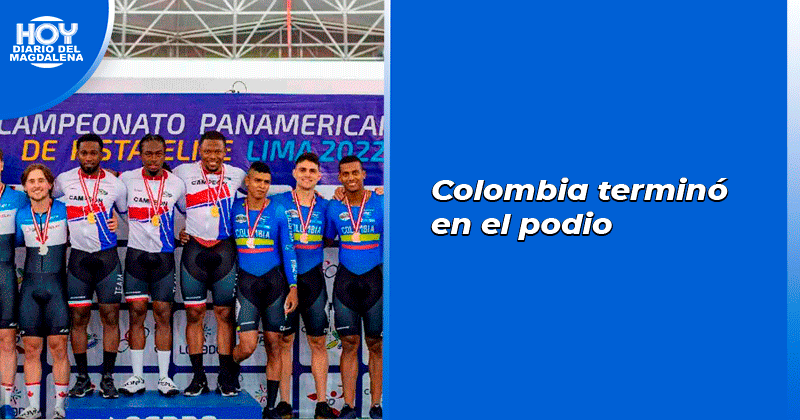 Colombia terminó en el podio 