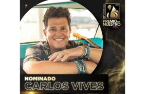 Carlos Vives recibe 5 nominaciones a Premios Lo Nuestro por Cumbiana