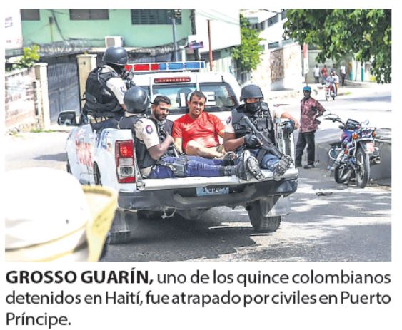 Por grupo de WhatsApp contrataron a los 20 mercenarios colombianos