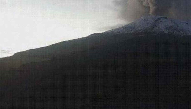actividad en el volcán Nevado del Ruiz