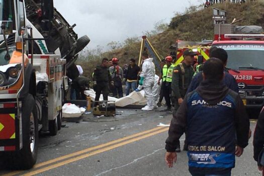 Accidente de bus dejó 20 muertos